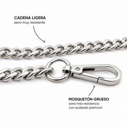 Cadena Bolso con Mosquetones Premium – 125 cm