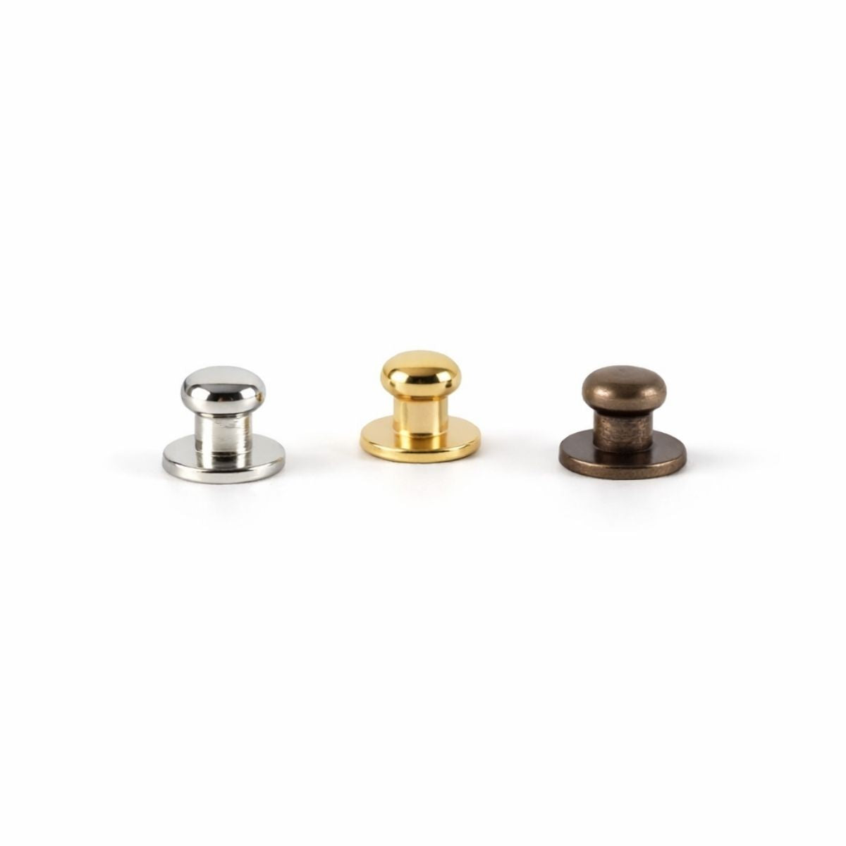 Botón Gemelo 316 con Tornillo – Cabeza Ø 7 mm