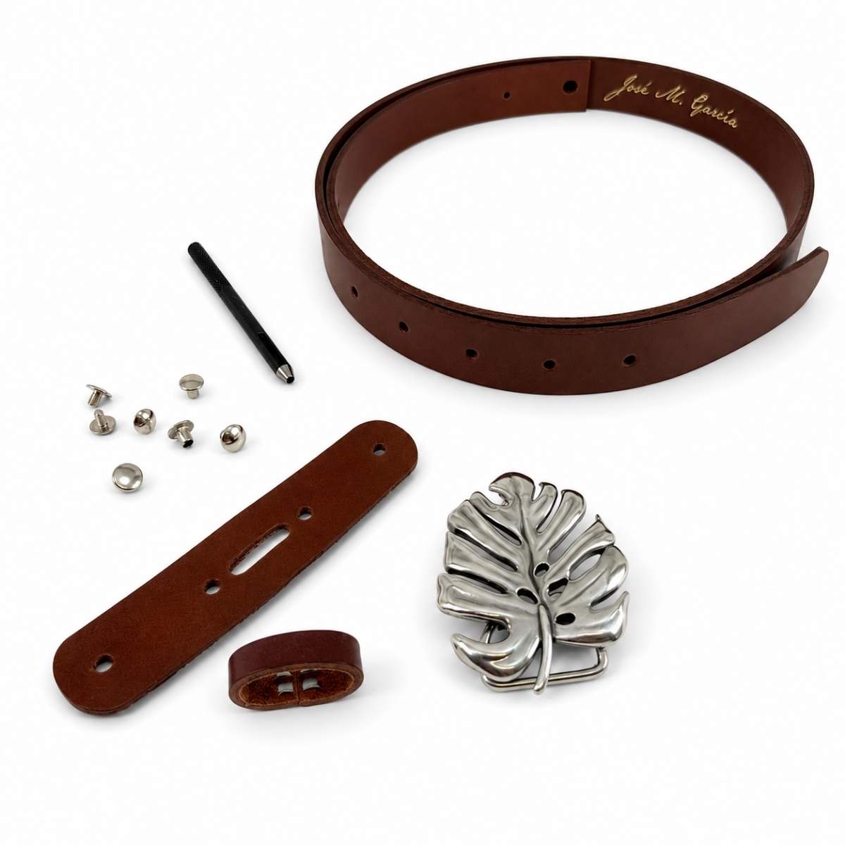 Kit Cinturón DIY de Cuero 13185 | Hazlo Tú Mismo
